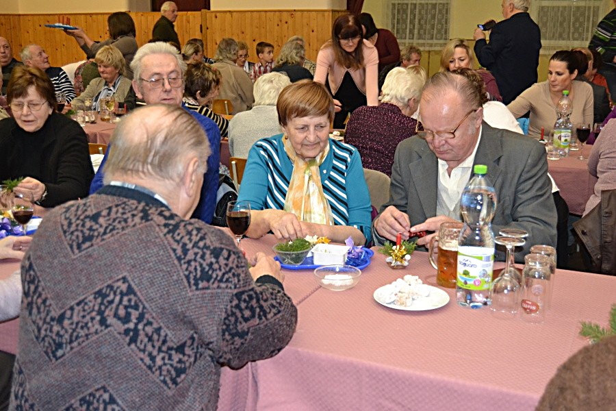 Posezení pro seniory - sokolovna, 6.12.2014